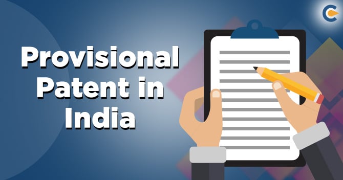 Provisional Patent in India