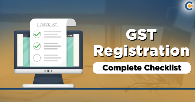 GST Registration Documents: A Complete Checklist
