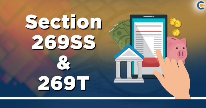 Section 269SS and 269T applicable to NBFC: RBI
