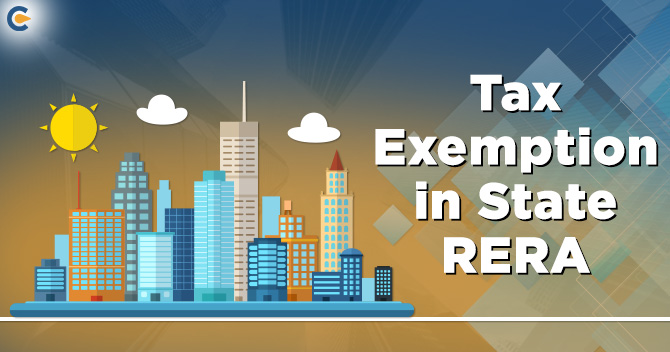 tax exemption in state RERA