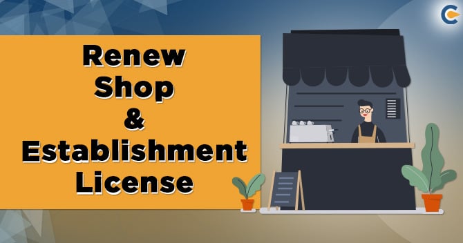 renew shop and establishment license