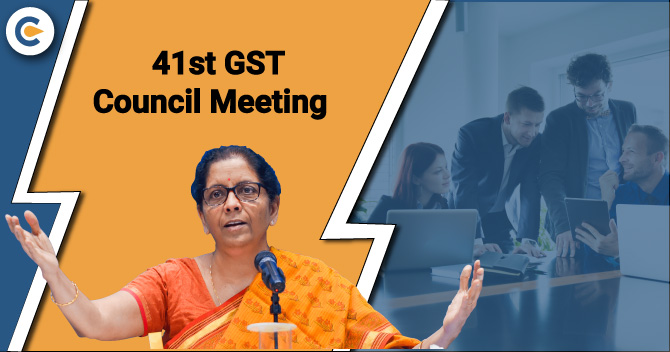 Update on 41st GST Council Meeting
