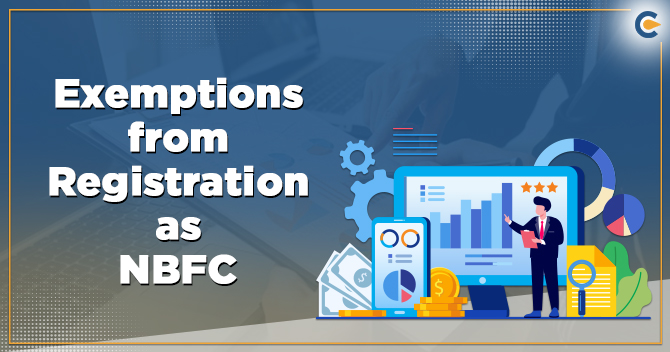 Exemptions from Registration as NBFC