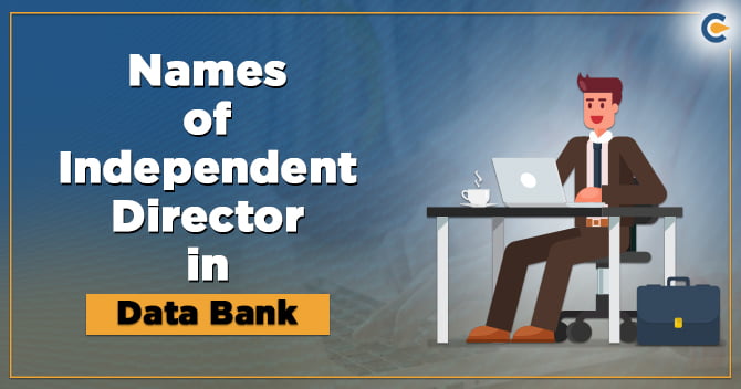 Name of independent directors in Data bank