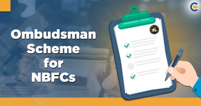 Ombudsman Scheme for NBFCs
