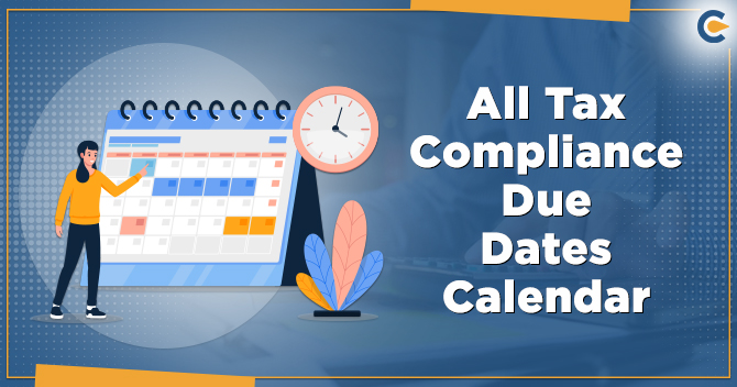 All Compliance Due Dates Calendar