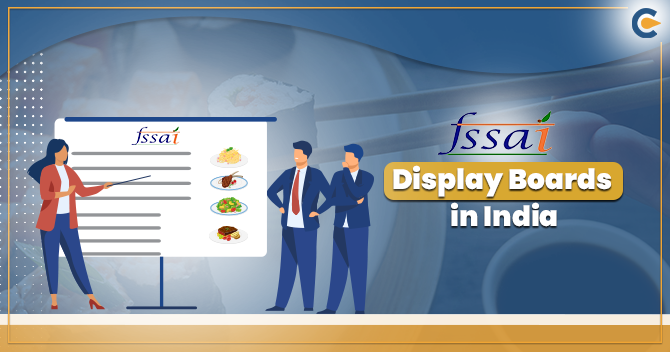 FSSAI Display Boards in India