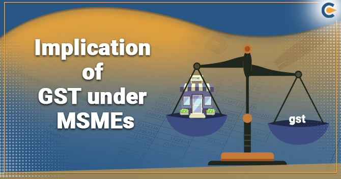 GST under MSMEs