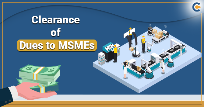 Clearance of Dues to MSMEs
