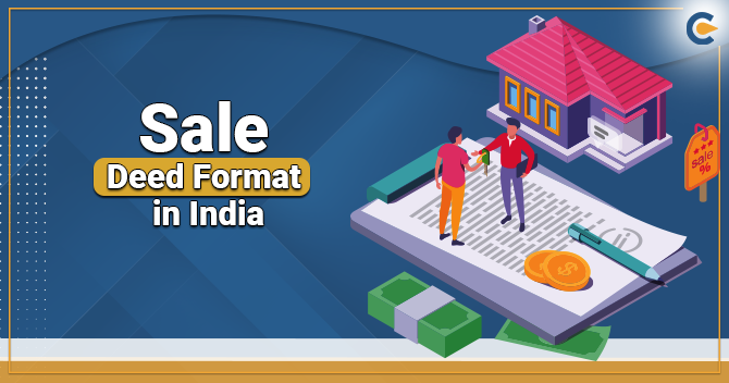 Sale Deed Format in India