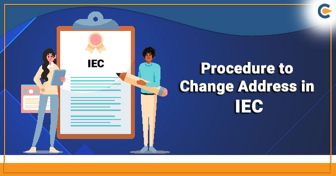 Procedure to Change Address in IEC