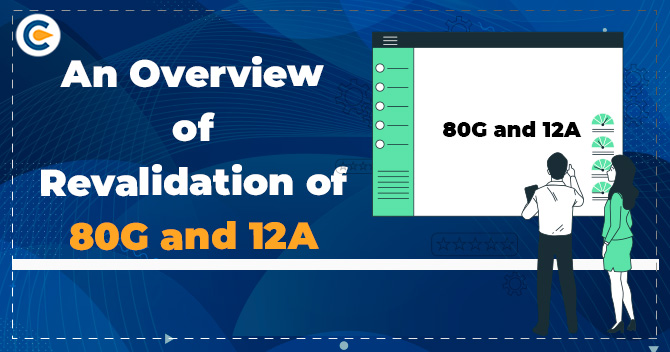 Revalidation of 80G and 12A