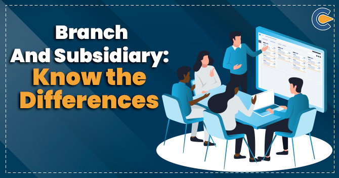 Subsidiary vs Branch: Know the Differences