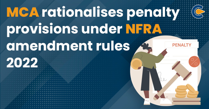 NFRA amendment rules 2022