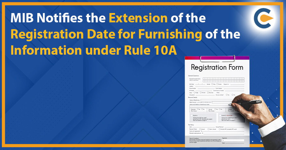 Information under Rule 10A