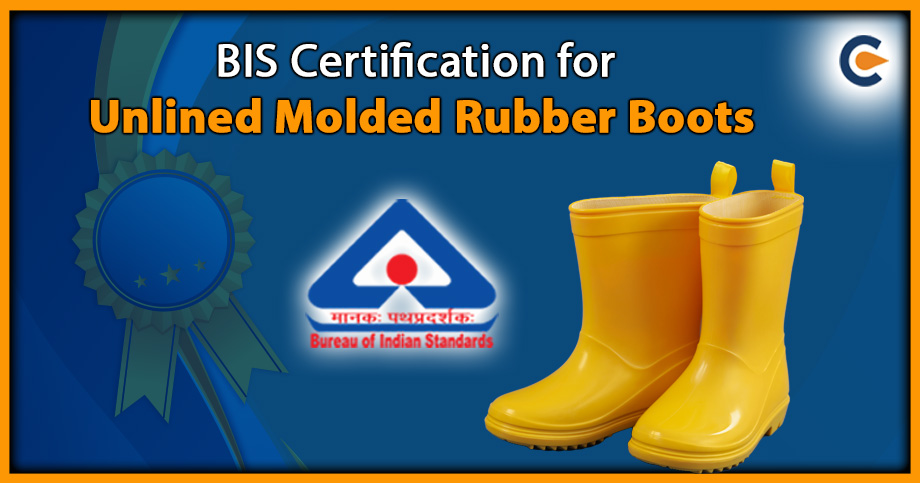 BIS Certification for Unlined Molded Rubber Boots
