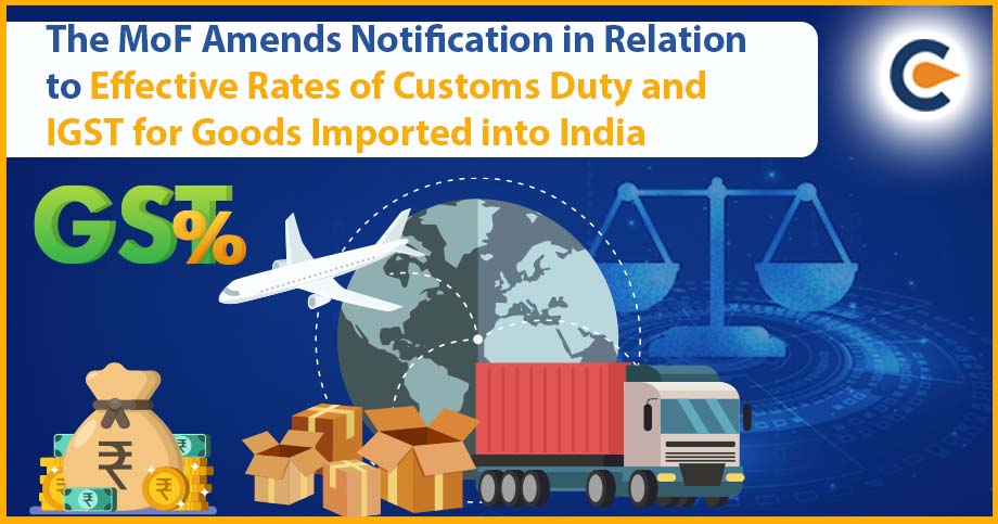 IGST for Goods imported