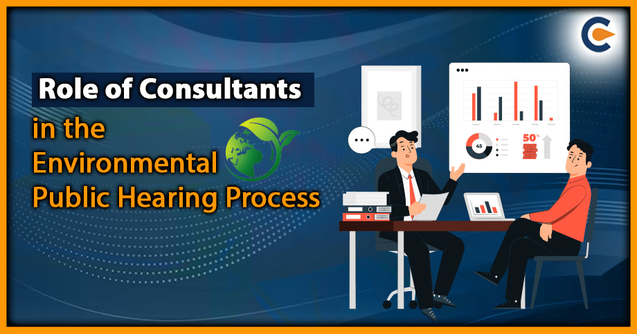 Role of Consultants in the Environmental Public Hearing Process