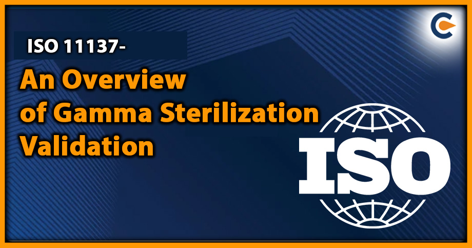 ISO 11137 - An Overview of Gamma Sterilization Validation