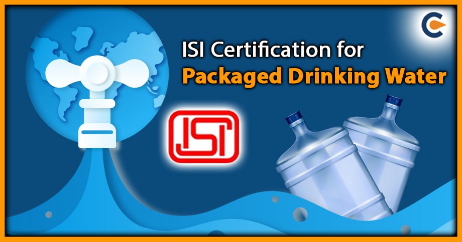 ISI Certification for Packaged Drinking Water