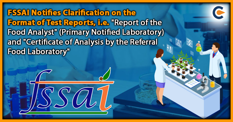 Report of Food Analyst