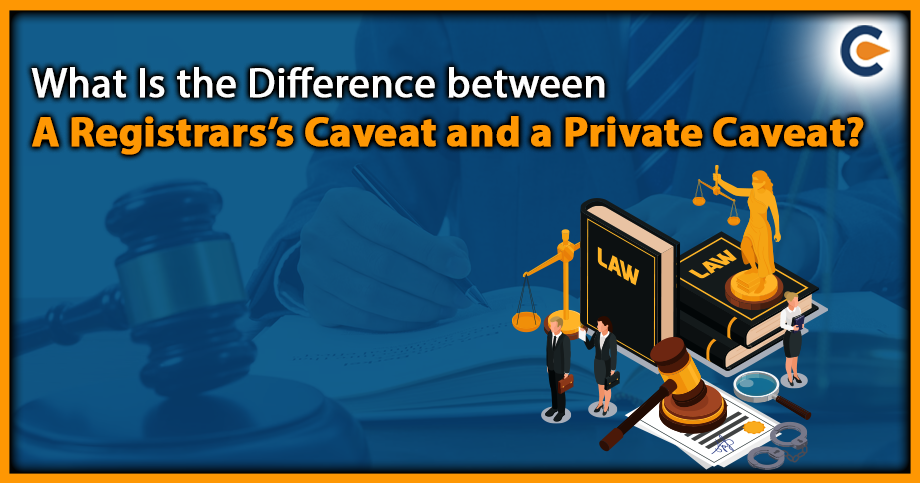 What Is the Difference between a Registrars’s Caveat and a Private Caveat?