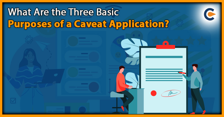 What Are the Three Basic Purposes of a Caveat Application?
