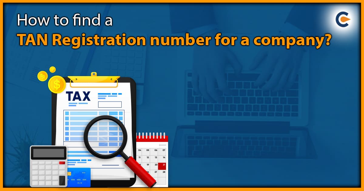 How to find a TAN Registration number for a company?