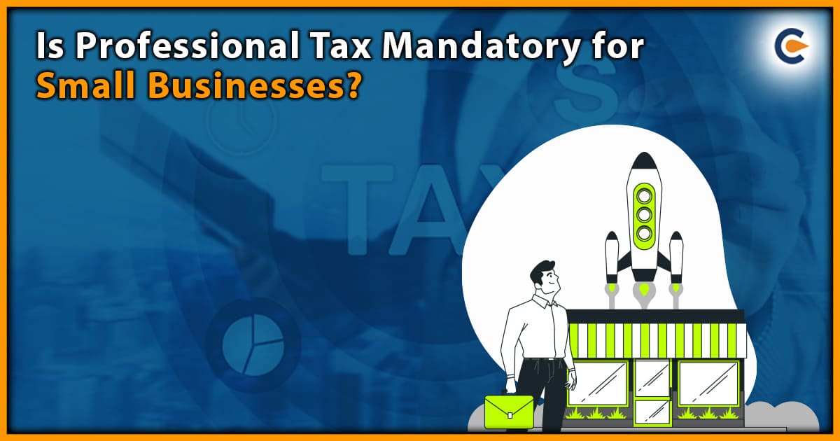 Is Professional Tax Mandatory for Small Businesses?
