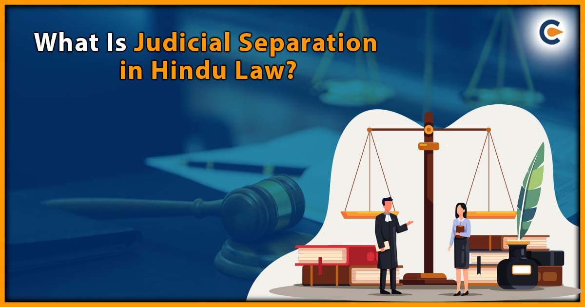 What Is Judicial Separation in Hindu Law?