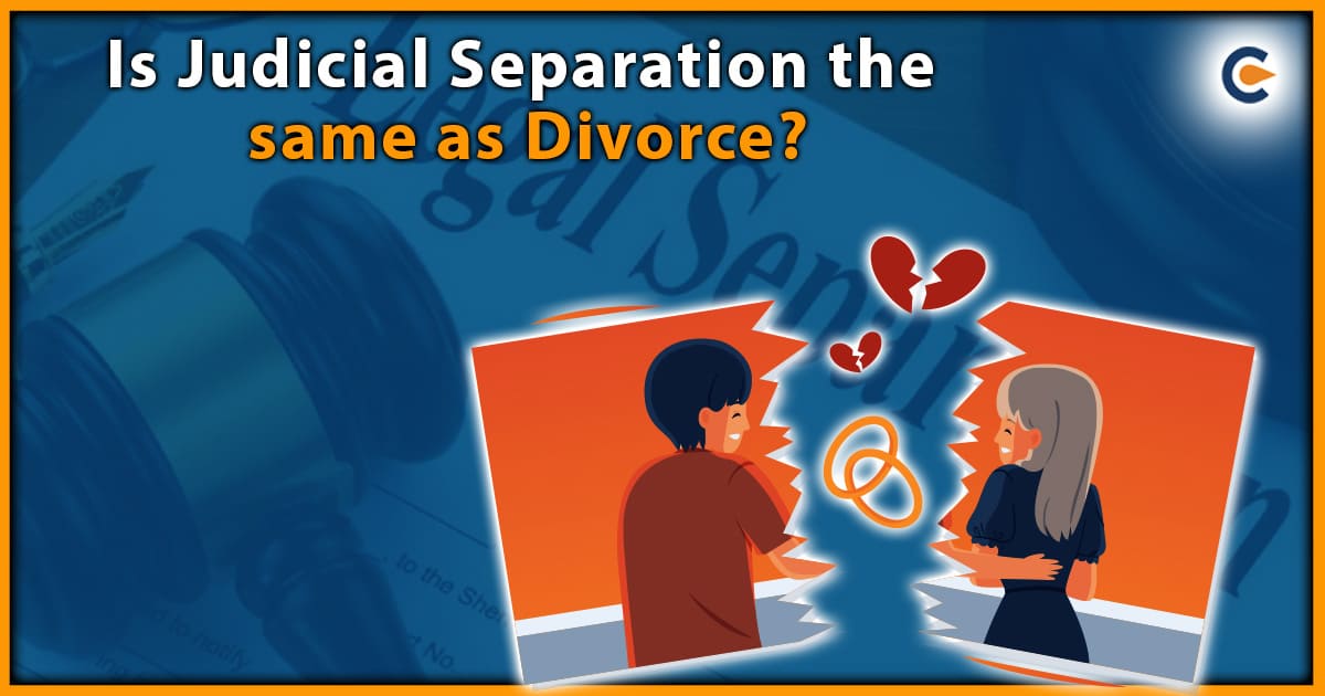 Is Judicial Separation the same as Divorce?