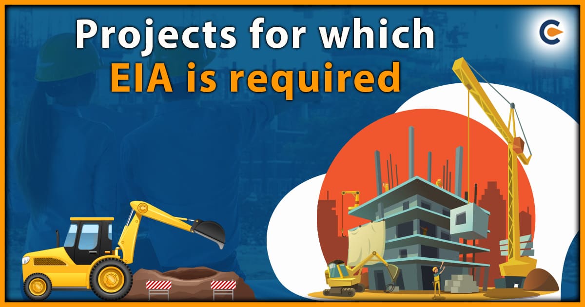 Projects for which EIA is required: Mandatory EIA reporting