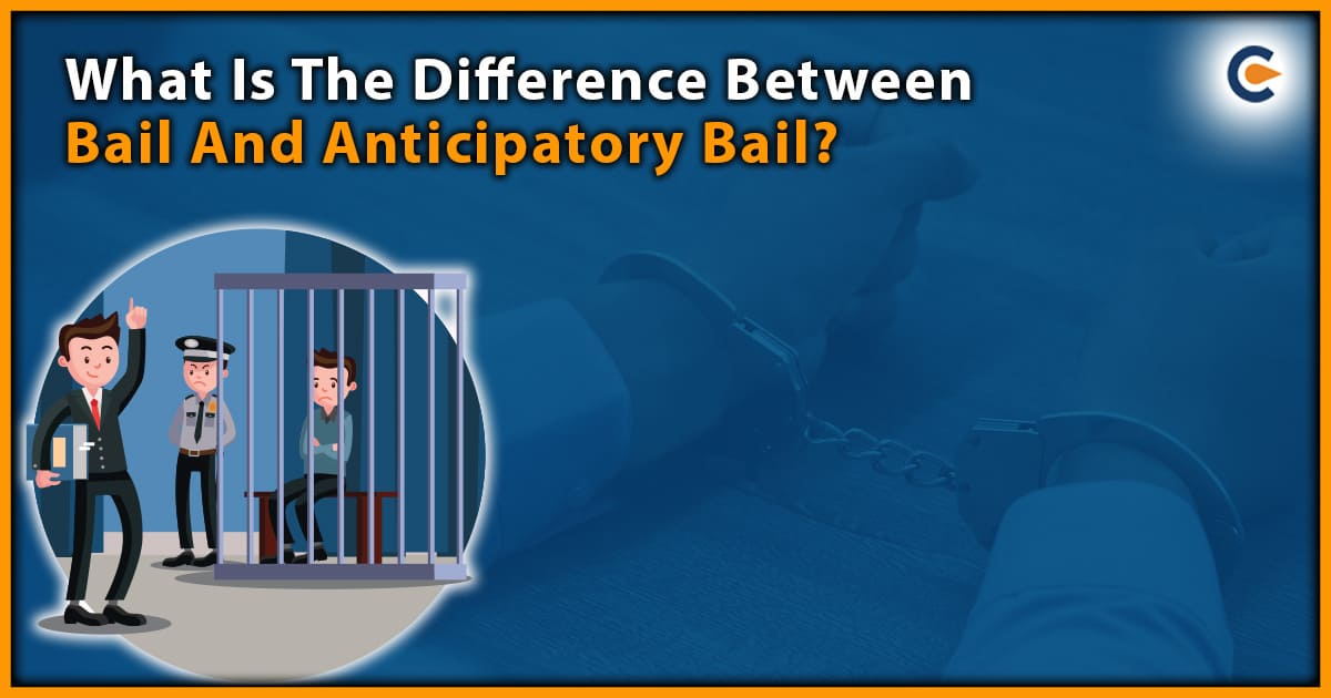 What is the difference between bail and anticipatory bail?
