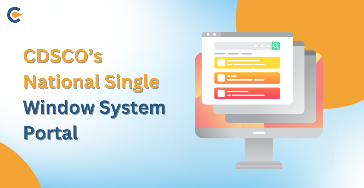 CDSCO’s National Single Window System Portal