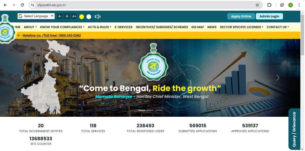 Silpasathi Portal: Registration Process