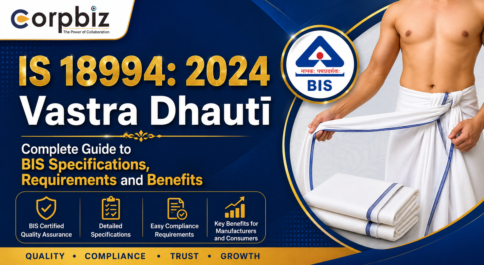 IS 18994: 2024 Vastra Dhautī – Complete Guide to BIS Specifications, Requirements and Benefits